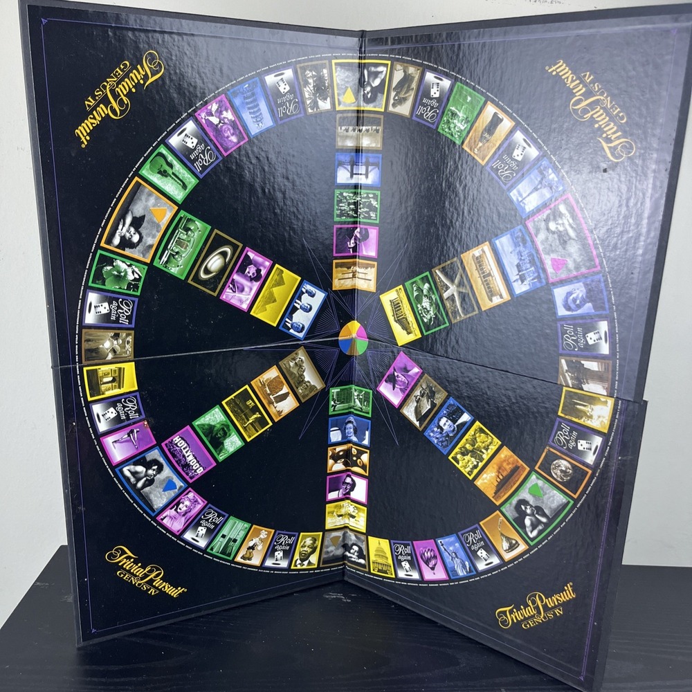 Trivial Pursuit Genus IV 1997 Game Board Replacement Piece Vintage 90s Trivia